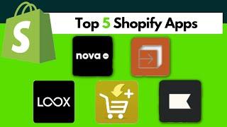 Shopify Apps Store - You NEED These 5 Apps