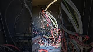 Plan to Repair Switchboard Fire #electrican #sparky #fire #flash