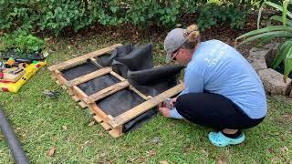 Vertical Pallet Garden
