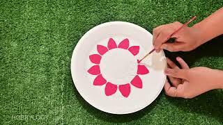 Wall Decoration Ideas at Home | Best out of waste craft | Paper Plate Painting