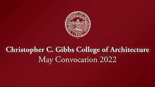 Christopher C. Gibbs College of Architecture Convocation | University of Oklahoma