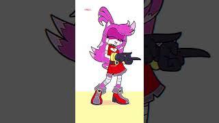 Amy rose #shorts #foryou #explore #edit #amy @mashed #animation #cartoon #sonic #dance #anime