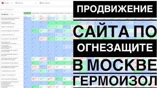 Продвижение сайта по огнезащите в Москве — Гермоизол