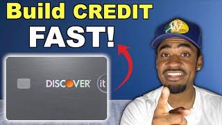 Build Credit FASTER With the Discover it Secured Credit Card!