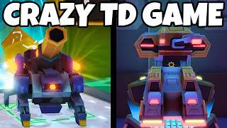 Playing a NEW CRAZY TD Game - Roblox Alien Tower Defense