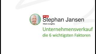 Unternehmensverkauf im Mittelstand