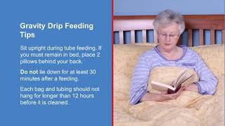 Tube feeding at home