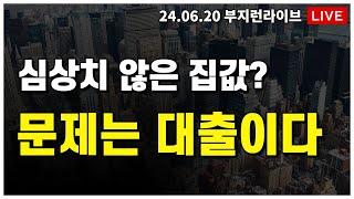 [ 부동산 노포 LIVE]  가격이 계속 오른다고?  앞으로의 문제는 대출이야!