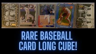 RARE BASEBALL CARD LONG CUBE!