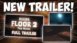 ALL NEW SECRETS IN THE NEW DOORS FLOOR 2 TRAILER! (ROBLOX)