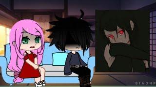 Sasuke & Sakura react to Sarada angst || gacha life || sasusaku || yurikoo