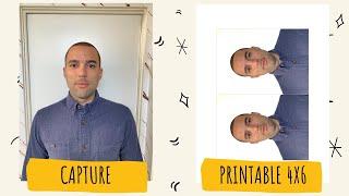 How to Make a Canadian Passport Photo - Don't Try This at Home