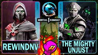 MK1 RewindNV (ERMAC) VS The Mighty Unjust (NOOB SAIBOT)Mortal Kombat 14K 60ᶠᵖˢ