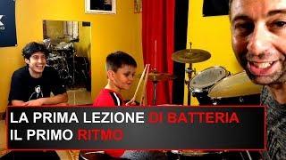 La Prima Lezione di Batteria, Il Primo Ritmo - Imparare la Batteria - Accademia di Massimo Russo #6