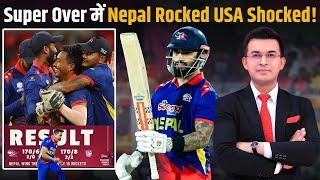 Nepal register a thrilling super over win against USA! Fans बोले, "IND-AFG के बाद बेस्ट टीम है Nep"!