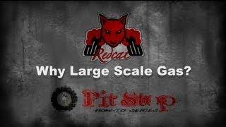 Episode 1 "Why Large Scale Gas RC Vehicles?" of the Redcat Racing Pitstop How-to Gas Series