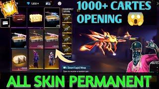 Got All Rare Bundles And Evo Gun Skins From Crates Opening 1000+ Crates-Garena Free Fire Max