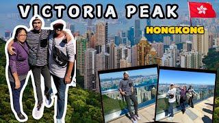 VICTORIA PEAK HONG KONG | PEAK TRAM & SKY TERRACE + Wong Tai Sin Temple | HONG KONG VLOG