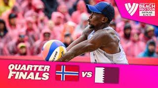 Mol, A./Sørum, C. vs. Cherif/Ahmed - Quarter Finals Highlights | Gstaad 2024 #BeachProTour