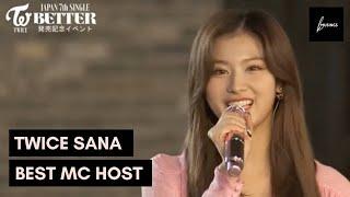 TWICE Sana 湊崎 紗夏 as an MC - Best Host Sana Compilation