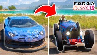 Forza Horizon 5, But If I Crash The Car Is Randomized!