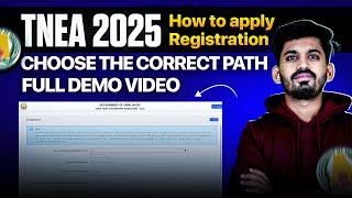 TNEA 2025 Registration Step-by-Step Demo | Complete Guide to Apply for Counselling