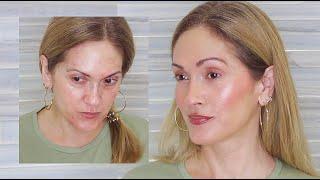 HOW TO COVER ACNE WITH MAKEUP | 50+ Mature Skin