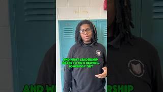 WHAT DOES LEADERSHIP MEAN TO YOU?  Columbus City Preparatory School For Boys 