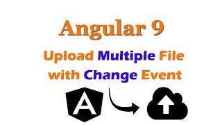 upload multiple file in angular 9 application| Angular 9 file upload| Angular 9 Live Project