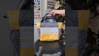 Sew a handmade diaper bag! Shout out to @yoansewingstudio! Love the pattern! #sewing #handmadebag