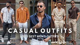 Latest Casual Outfit Ideas For Men | Men's Fashion 2025 | Summer Outfit Ideas For Men