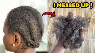 I MESSED UP  | 4 MONTHS OLD PROTECTIVE STYLE TAKEOUT