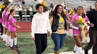 WHRHS Girls Soccer: Watchung Hills Senior Night 2024