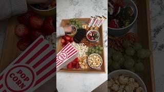 Movie Night Snack Grazing Board #grazing #movienight