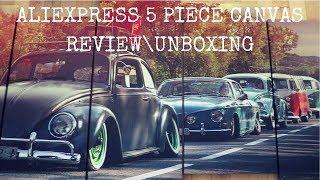 5 PIECE CAR CANVAS UNBOXING REVIEW | AliExpress