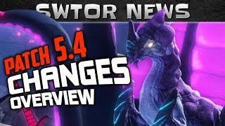 SWTOR 5.4 CHANGES OVERVIEW - New Flashpoint & Stronghold, Improved Graphics & MORE