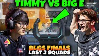 Timmy & 100T Boys VS Big E & TSM BOYS In BLGS FINALS