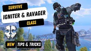 How to Survive Igniter & Ravager Class - Call of Duty Mobile - Battle Royale - Tips & Tricks