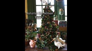 Decorating for Christmas with Nature