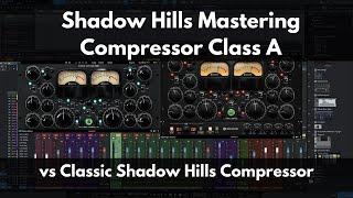 Shadow Hills Mastering Compressor Class A | New from Brainworx and Plugin Alliance