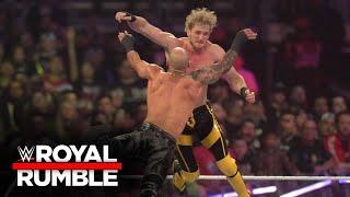 Logan Paul and Ricochet's unbelievable mid-air collision: WWE Royal Rumble 2023 highlights