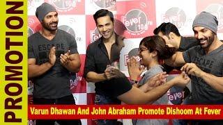 Varun Dhawan And John Abraham Promote "Dishoom" At Radio Mirchi ....Full On Masti..