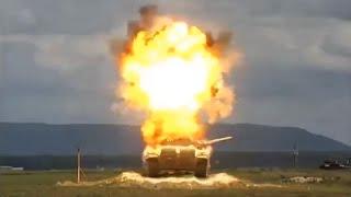 TOW Missile vs T-72 Tank In Slow Motion