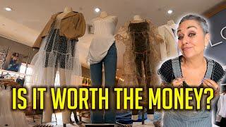 Come Shop With Me | Anthropologie vs Free People