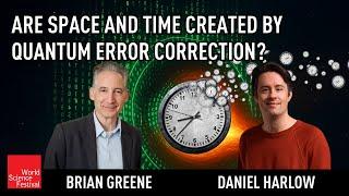 Are Space and Time Created by Quantum Error Correction?