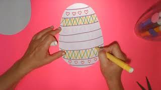 WBST VPK ART CRAFT PROJECTS Easter Pop up card PART 1