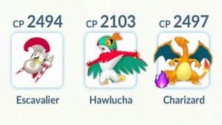 *NEW* HAWLUCHA in Go Battle League (Pokemon Go)