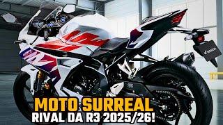 Resposta Honda RIVAL DA Yamaha R3 2025 é ANIMAL!