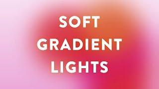 Gradient Warm Orange Pink Ambient Light - Mood Lights with soft gradient colors - Screensaver