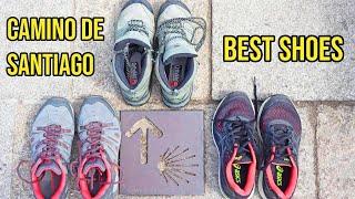 Best shoes to walk the Camino de Santiago. Hiking shoes vs running shoes vs Gore-Tex hiking boots